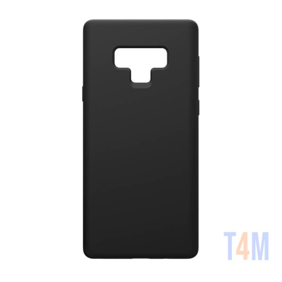 Capa de Silicone para Samsung Galaxy Note 9 Preto